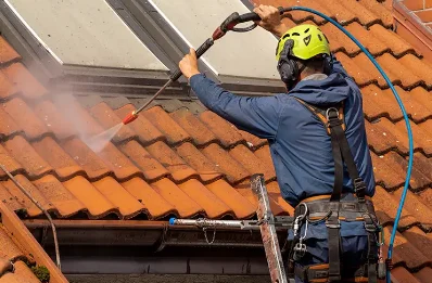 Démoussage et hydrofuge de toiture à Marliac
